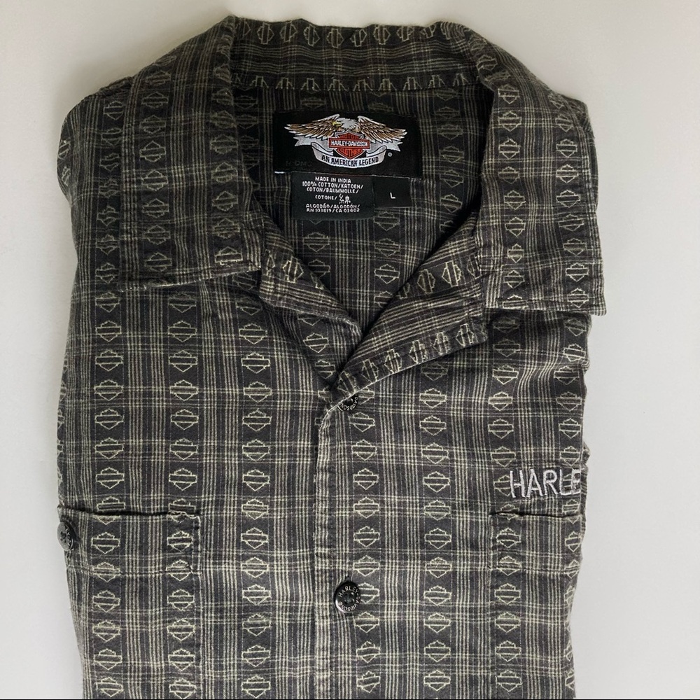 Harley Davidson shirt size L Cotton